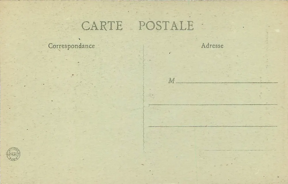 Die Durchbruch — In der Nähe von Arbois — Route von Arbois nach Champagnole — B.F., Paris - Rückseite