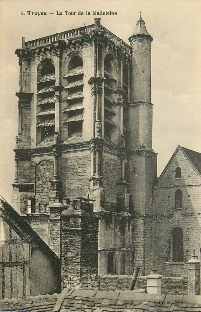 Troyes — La Torre di Madeleine — Collezione T. C. - Recto
