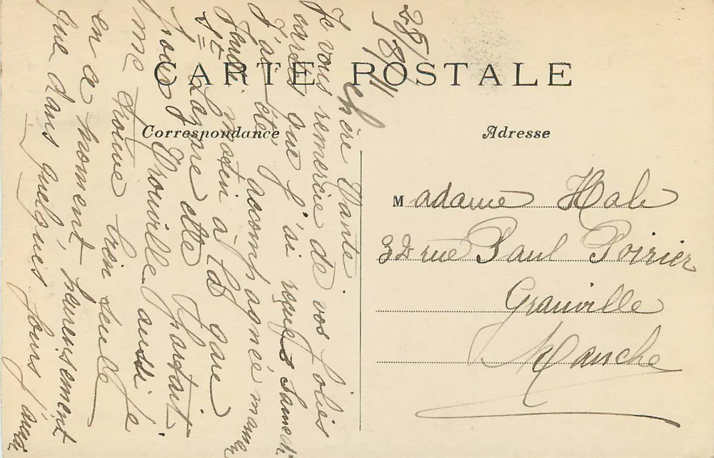 Parc Monceau — O Portal Romano — 481. PARIS - Verso