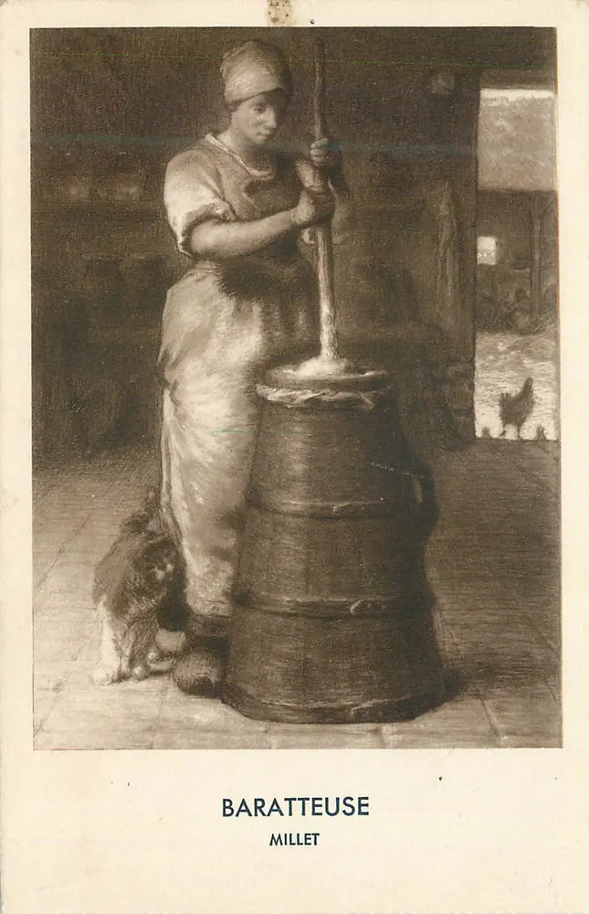 Barateira — obra de Millet — edição Innothéra - Frente