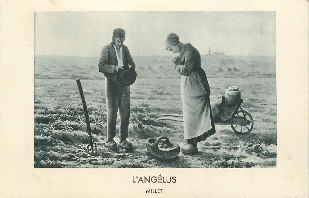 O Anjo — reprodução da obra de Millet — editor Innothéra - Draeger - Frente