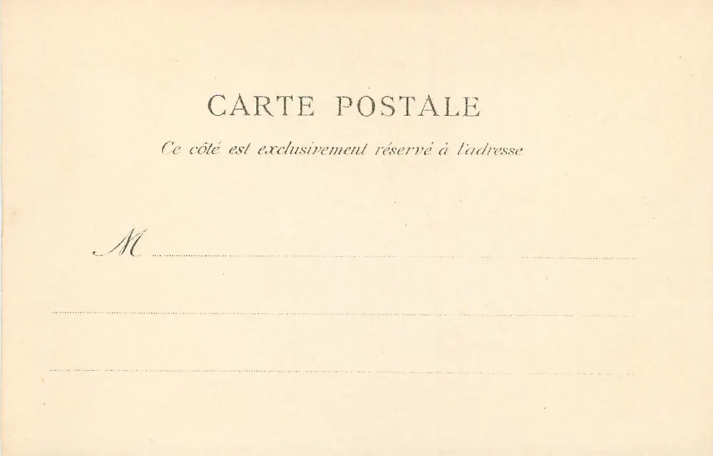 Isabey — A procissão — Aux Bardes Bretons - Verso
