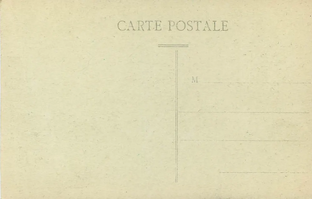 Igreja St-Médard — Lateral esquerda — Abbé M. Pavillard - Verso