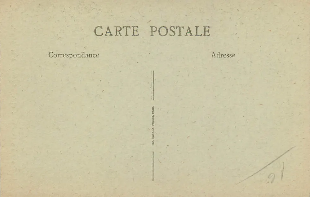 Paris - Val-de-Grâce - Interior da Capela — editor: CAVALA FRÈLLE PARIS, n°4 - Verso