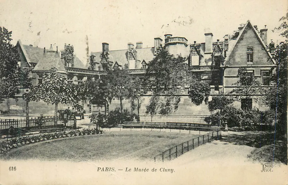 PARIS — O Museu de Cluny — ND Fot. n° 616 - Frente