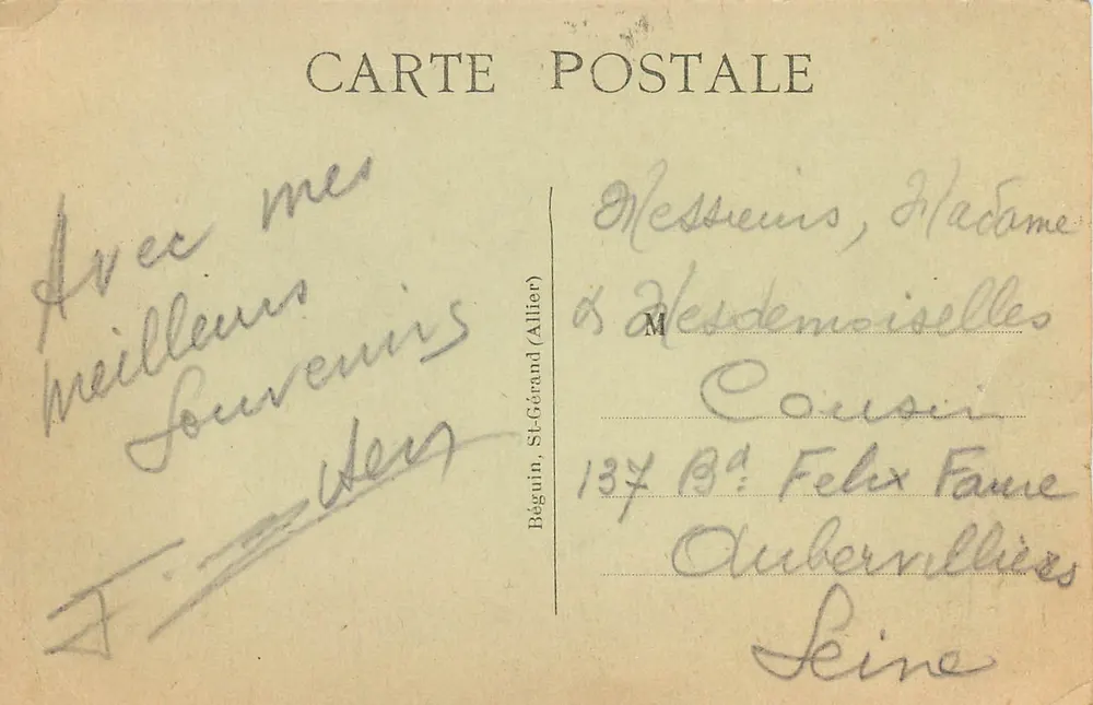 Ecce Homo — Estátua de Jesus Cristo — Saint-Pourçain-sur-Sioule - Verso