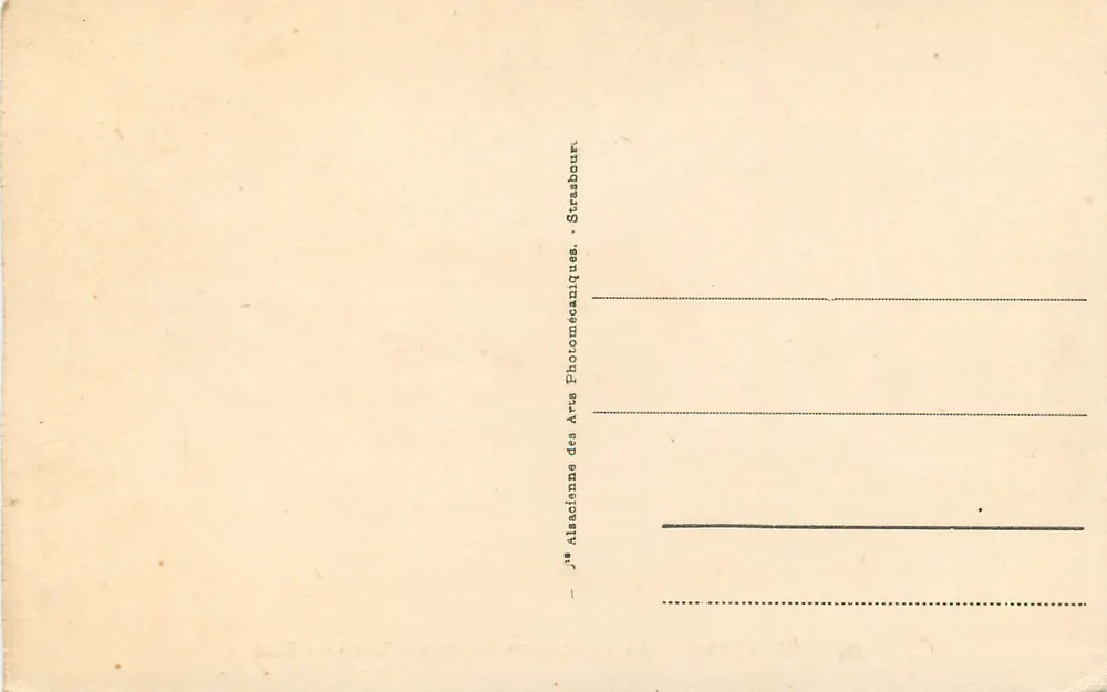 Strasbourg — Die Rheinbrücken — Ansicht nach Kehl — n° 163 - Rückseite
