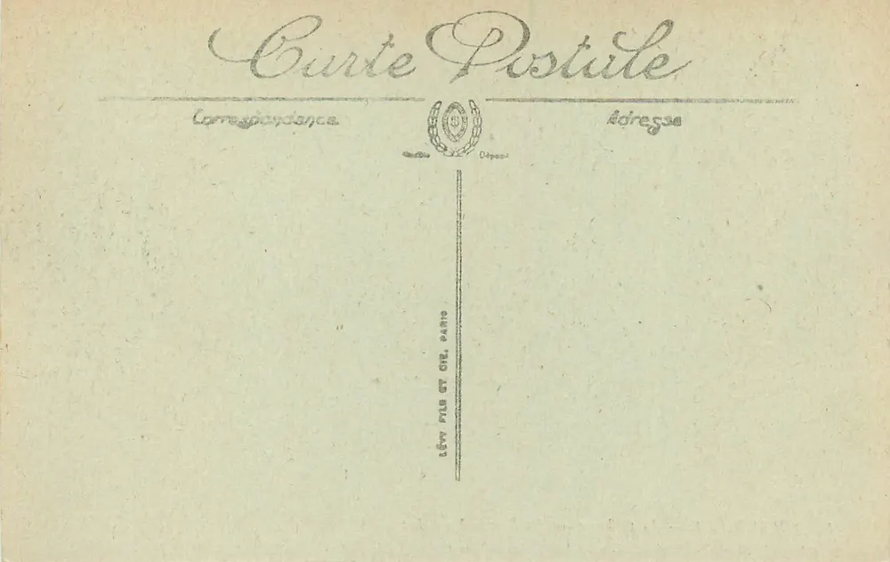 Chantilly — O Castelo — A Fachada Nordeste — LL. - Verso