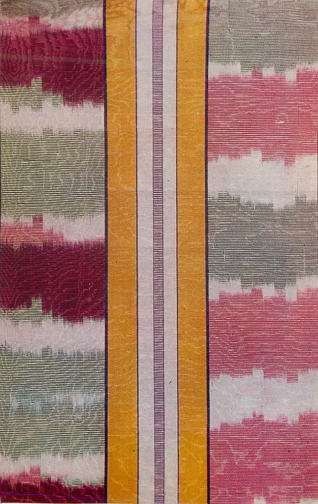 Tecido Bekasab — 1958 — Aurora Art Publishers, Leningrado - Frente