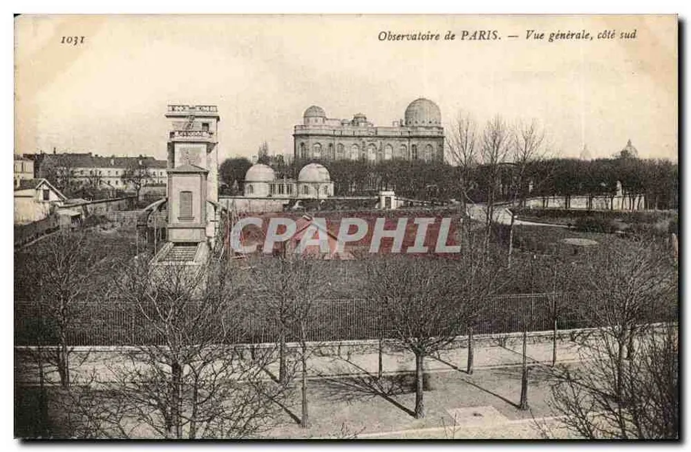Observatoire de PARIS — Vue générale, côté sud - Recto