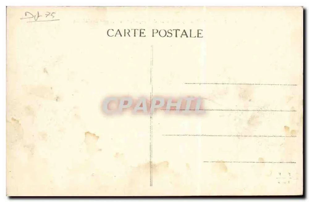 Estátua de Raspail, Rue Victor-Considérant — Paris (XIVe arr.) — F. F. Paris - Verso
