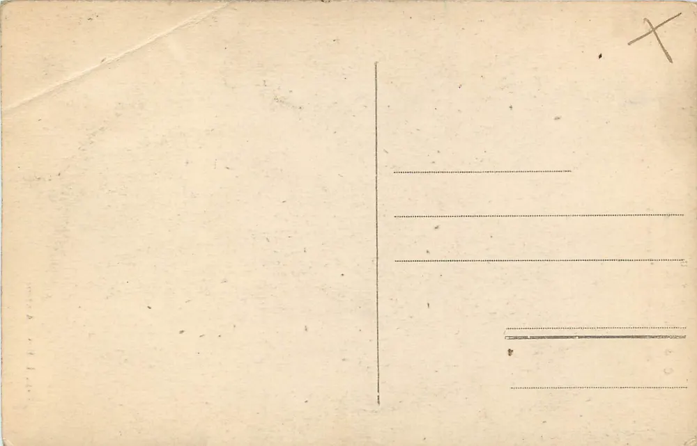 Sáillant - Wasserfall der Oulette (erste Stufe) — Auvergne, Nr. 629 - Rückseite