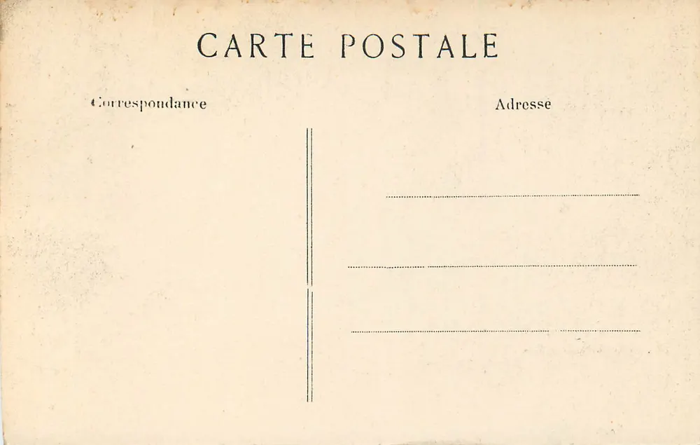 Compiègne - Palácio de Compiègne - Salão de Stuc — Editor Lambert-Henry, n° 64 - Verso