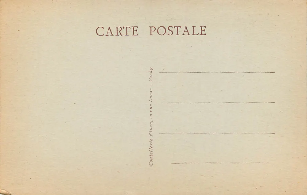 Vichy — L'Allier et le nouveau Parc — J. Comble - Verso