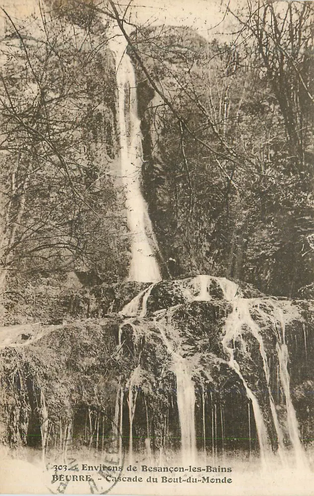 Cascade du Bout-du-Mende — Umgebung von Besançon-les-Bains — Éditions C. L. B. - Vorderseite