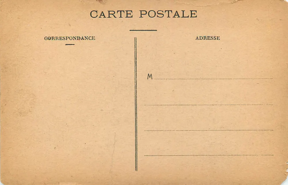 Sauvetage en mer — scène de tempête — éditeur Basquier, n° B.149X - Verso