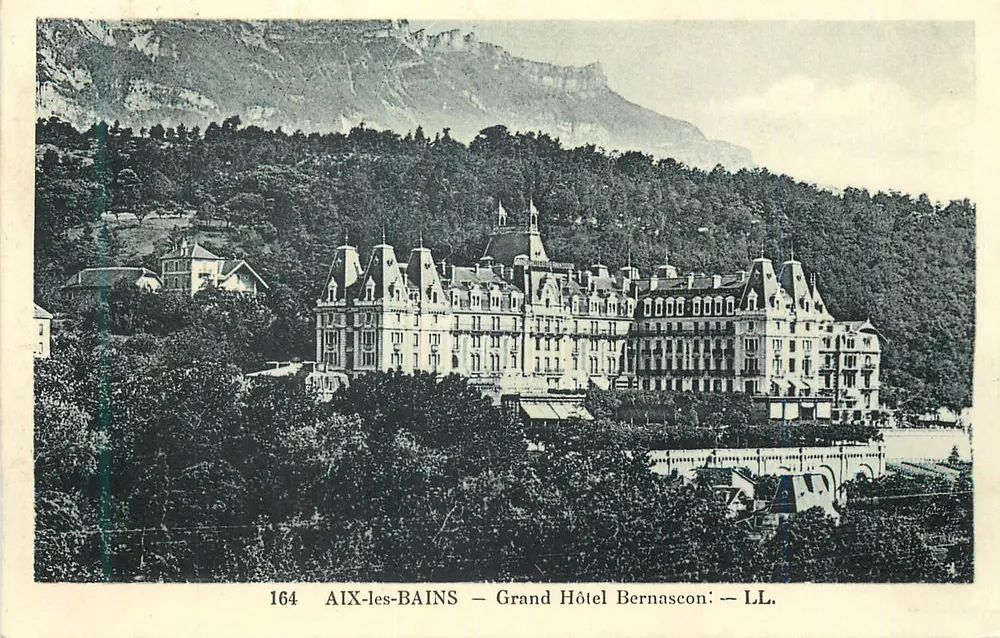 AIX-les-BAINS — Grand Hôtel Bernascon — LL. — n° 164 - Recto