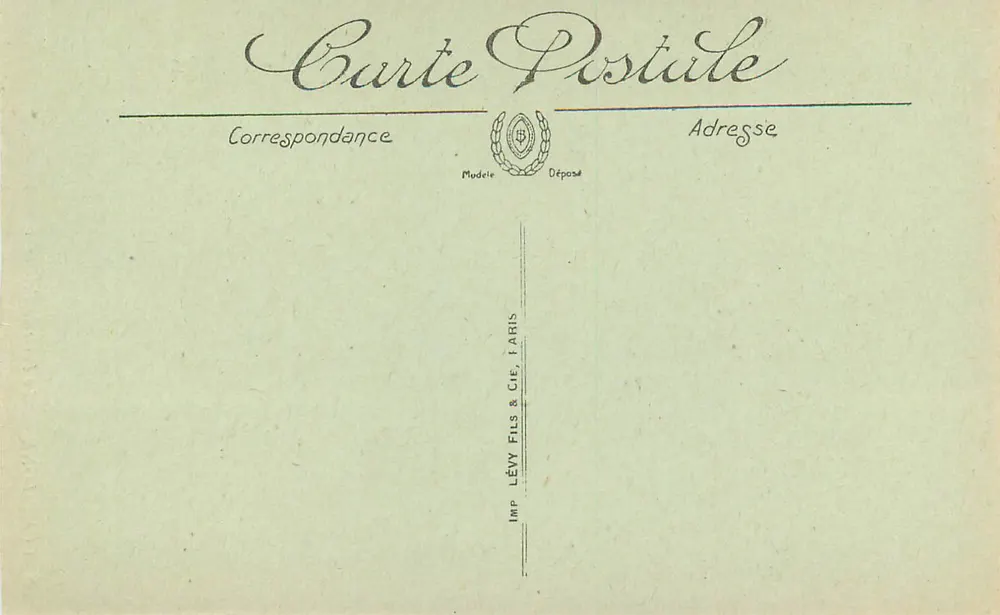 Compiègne — De Poort van het Arsenal — LL. - Achterkant