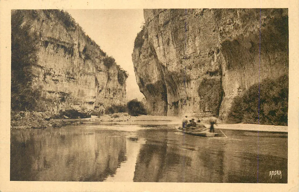 Gorges do Tarn — Os Détroits — ARGRA - Frente
