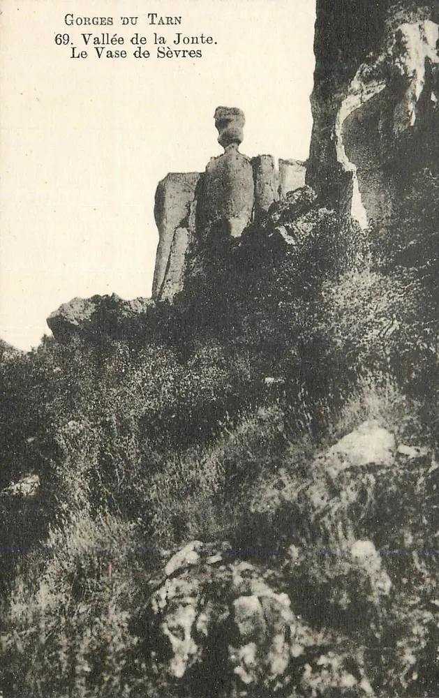 Gorges du Tarn — Tal der Jonte. Das Sèvres-Vase — Nr. 69 - Vorderseite