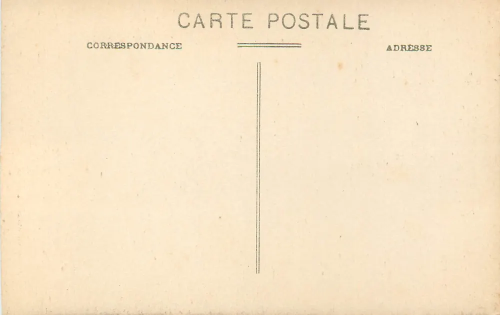Der Fischsprung — In Morvan — Verlag A. Duvivier, Nr. 230 - Rückseite