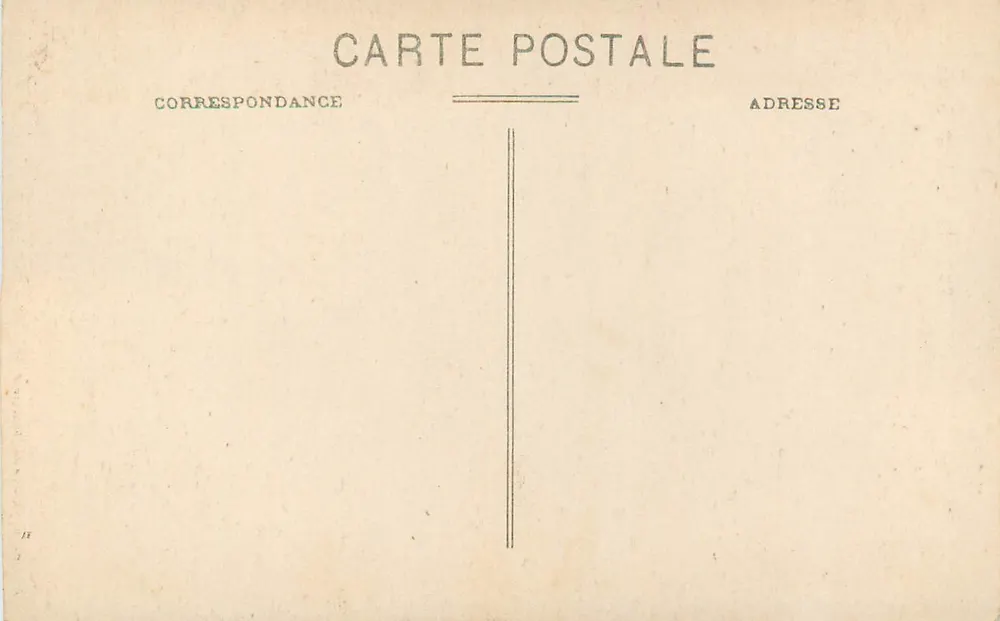Le Sault de Gouloux — In Morvan — A. Ducel, Publisher, Saulieu, no. 290 - Back
