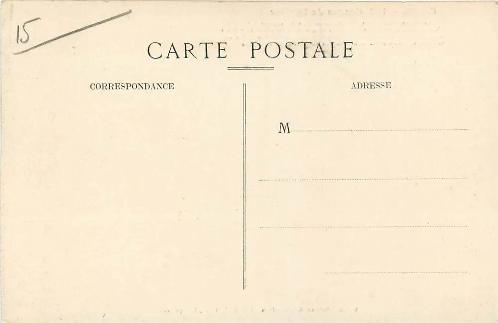 Gorges da Cère — Cantal — 1522 — editor Gérmaine Mairiaux, Civrieux-d'Azergues - Verso