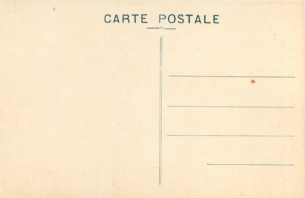 Laroquebrou (Cantal) — Ruinen des Schlosses — Pnot. Calle, Laroquebrou - Rückseite