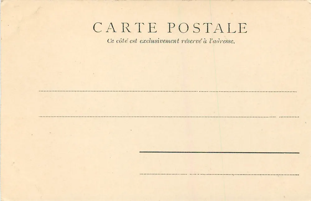 Place Bellecour, Monumento a Luigi XIV — Lione — editore Parigi, n° 27019 - Verso