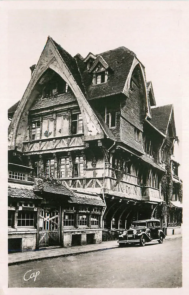 Alte normannische Villa — Étretat — Verlag Cap - Vorderseite
