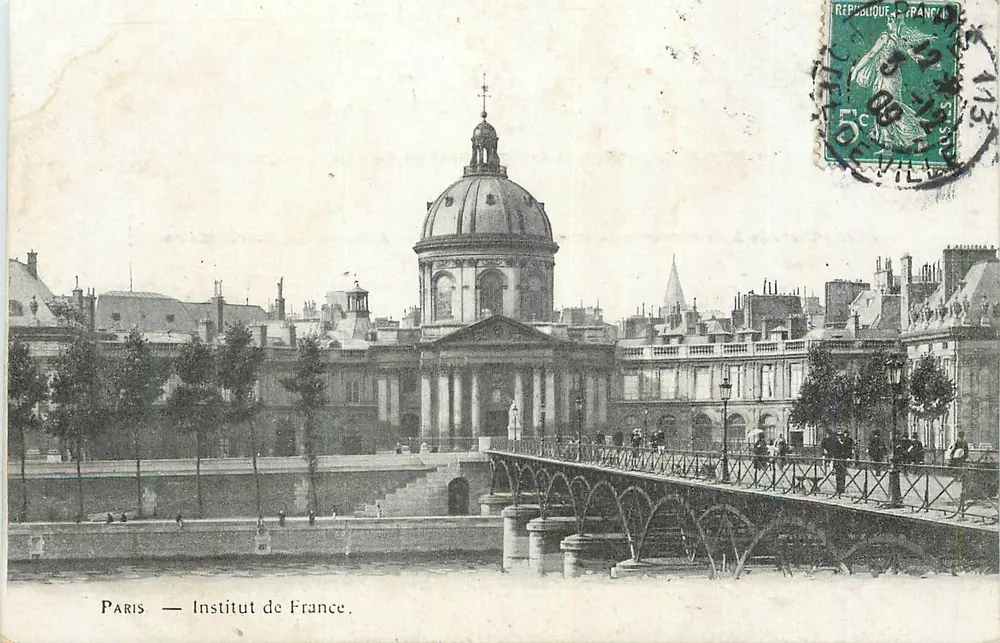 Parigi — Istituto di Francia — Editore non visibile - Recto