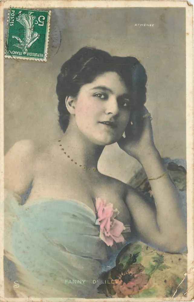 Fanny D'Ille — Portrait de la chanteuse — éditeur ATHENEE - Frente
