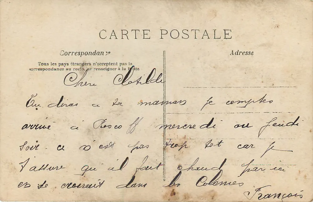 Pescador e mulheres — cena de pesca — A. N. Paris, n°1 - Verso