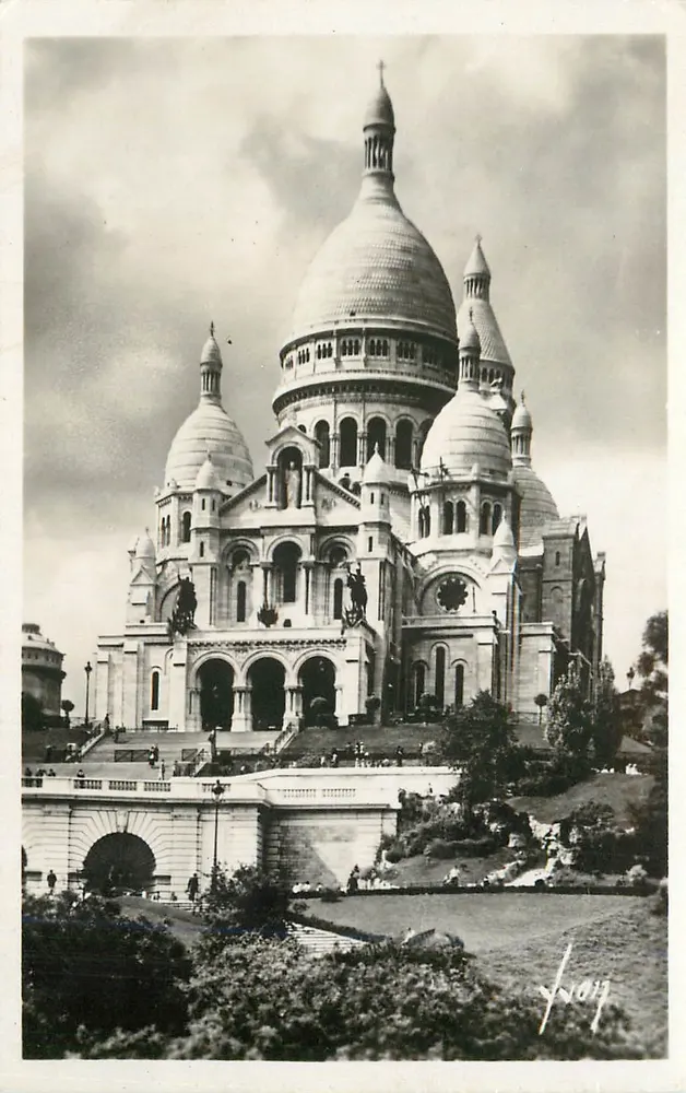 Basilika des Heiligen Herzens — Montmartre — Kunstausgaben 'VON' — n°22 - Vorderseite