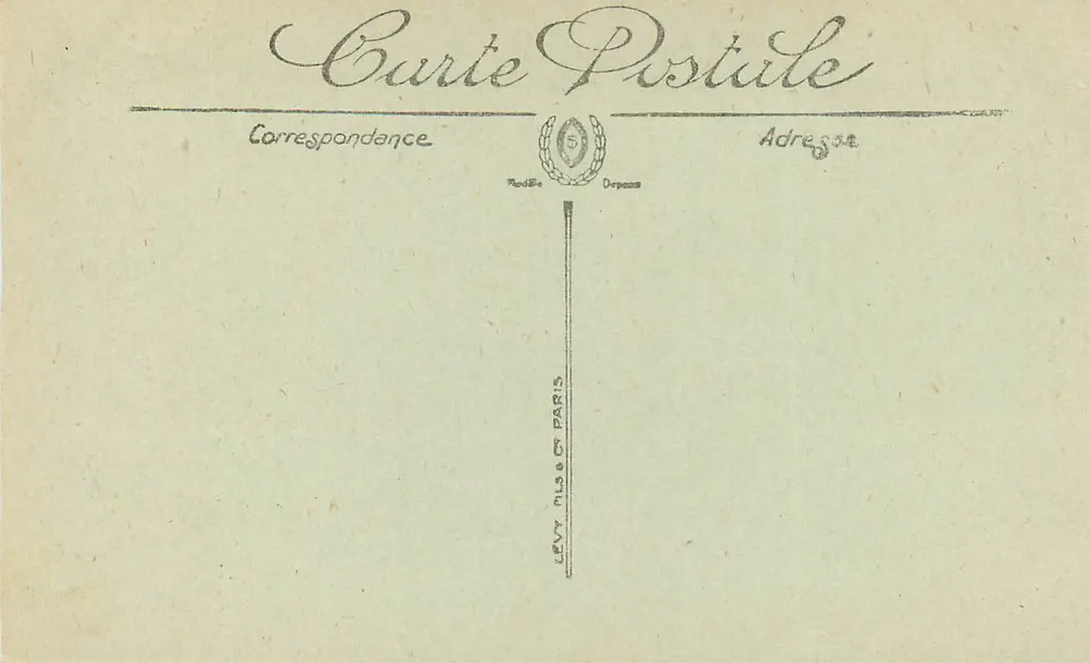 Vichy — Het Golfclubhuis — LL. — n° 232 - Achterkant