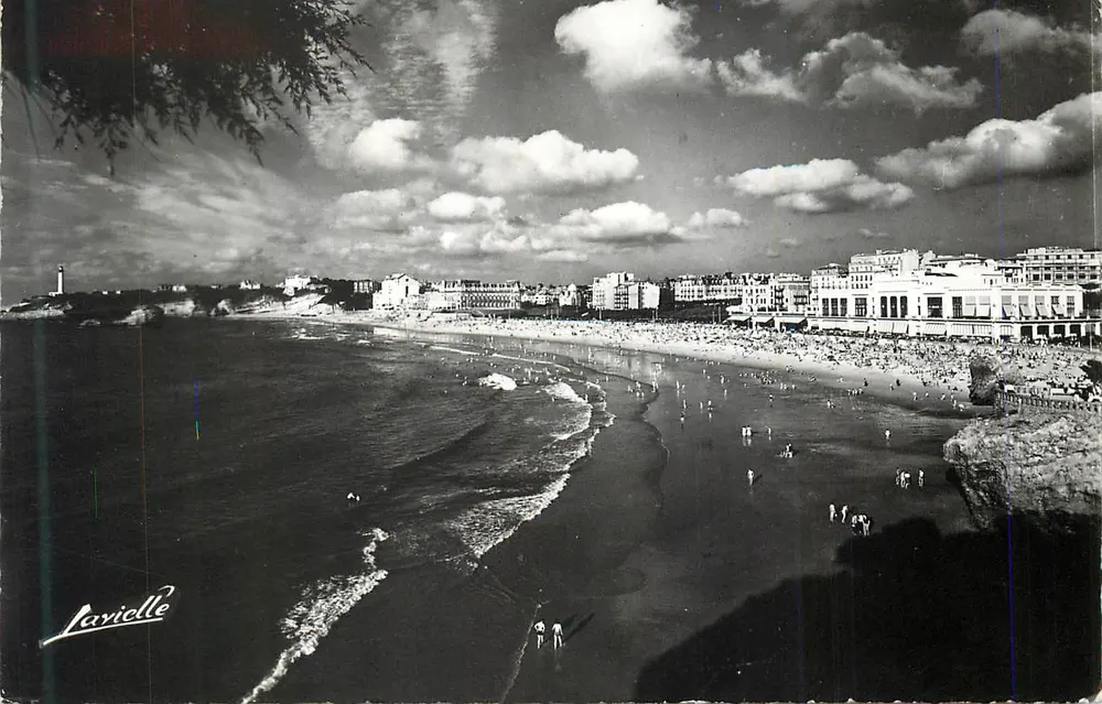 Biarritz — A Grande Praia — Lavielle - Frente