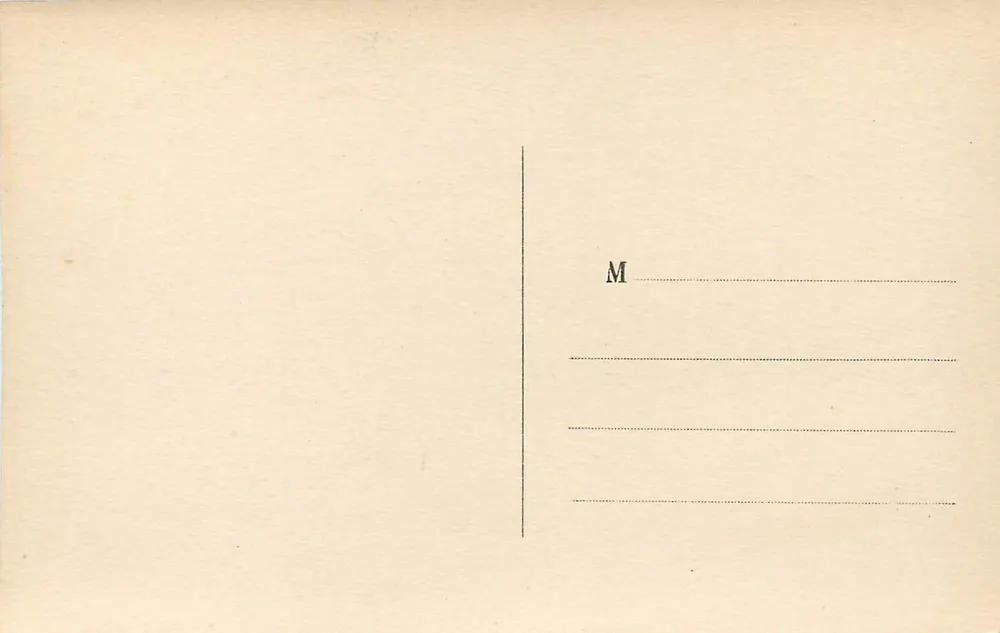 Wald von FONTAINEBLEAU — Quelle Sanguinée — Unbekannter Verleger, Nr. 82 - Rückseite
