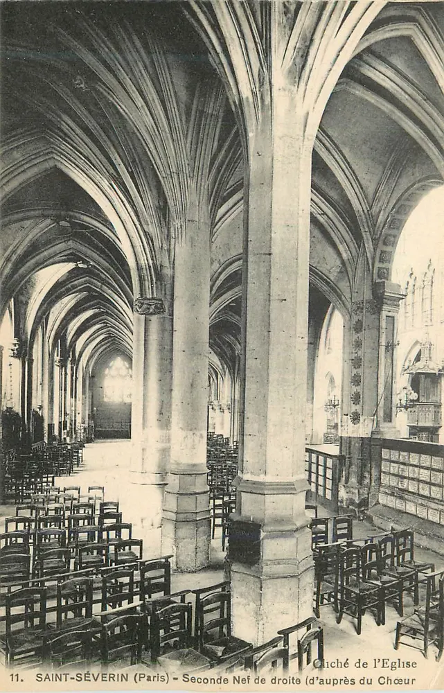 Saint-Séverin (Paris) — Seconde Nef de droite (d'auprès du Chœur) — Le Deley, Paris, n°11 - Recto