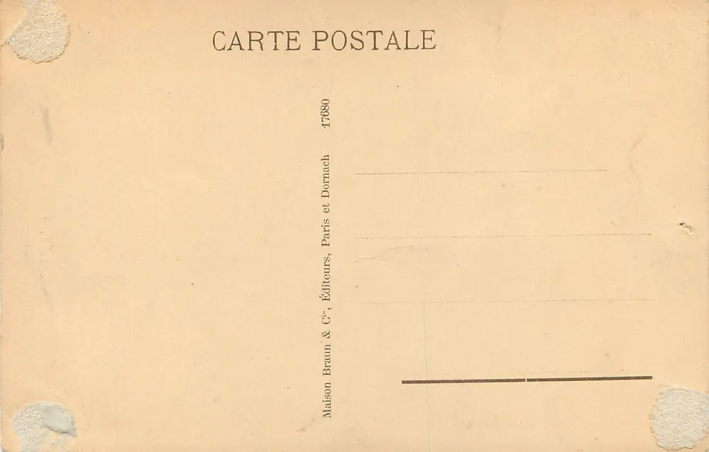 Deux enfants veillant sur un bébé — scène intime — J.-G. Meyer, Jeunesse - Verso