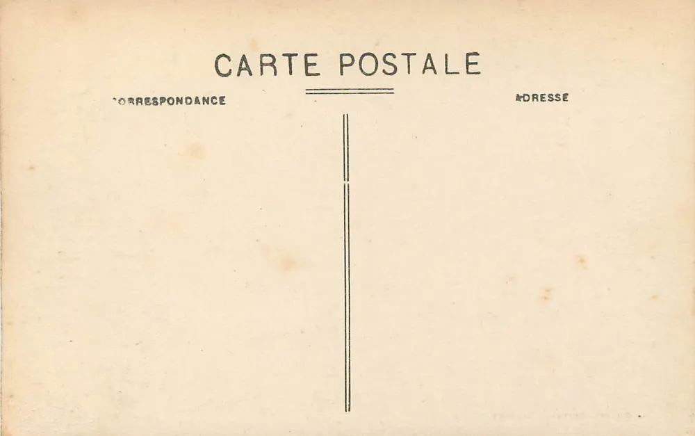 Dun-lès-Places - La Cure - Route de St-Brisson — En Morvan, n°258 - Verso