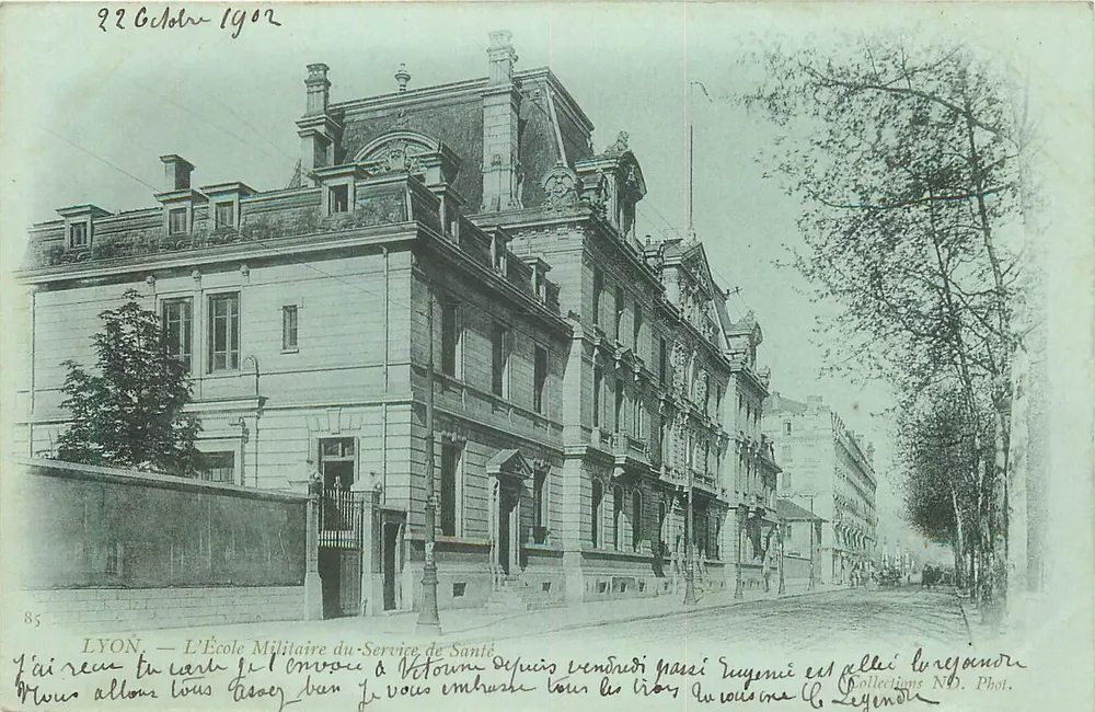 LYON — Militärschule des Gesundheitsdienstes — Collections N.D. Phot. - Vorderseite