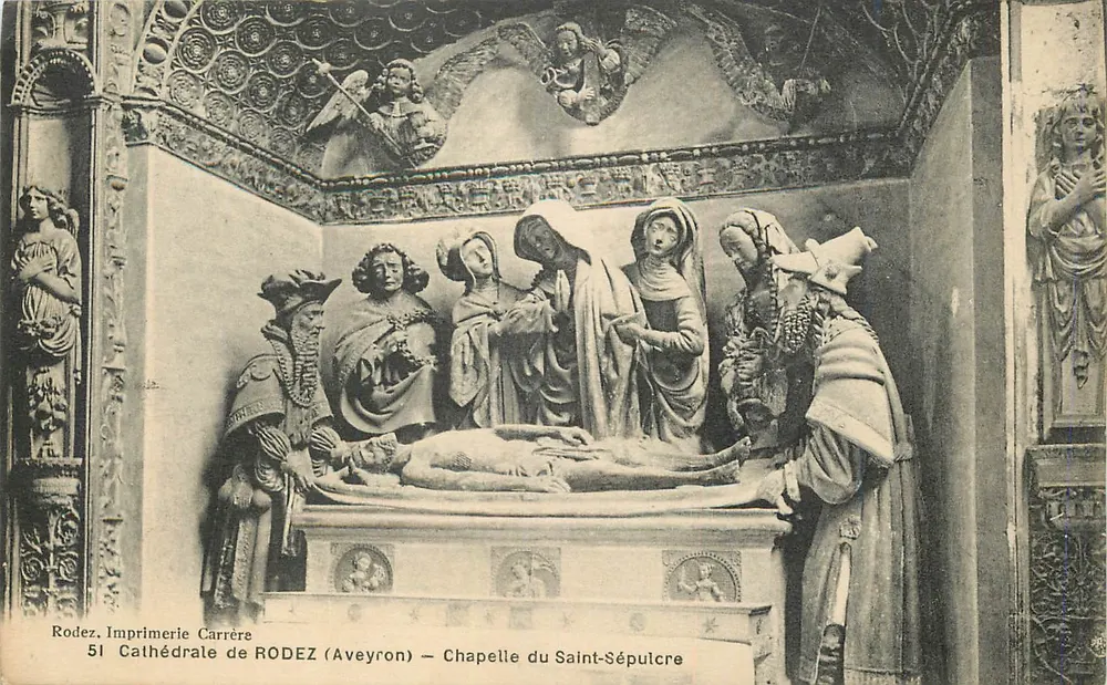 Kapelle des Heiligen Grabes — Rodez (Aveyron) — Druckerei Carrère - Vorderseite