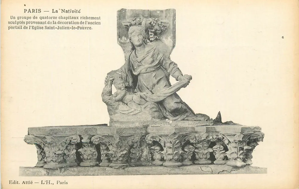 Paris — A Natividade — Editor L'H., Paris, n°4 - Frente