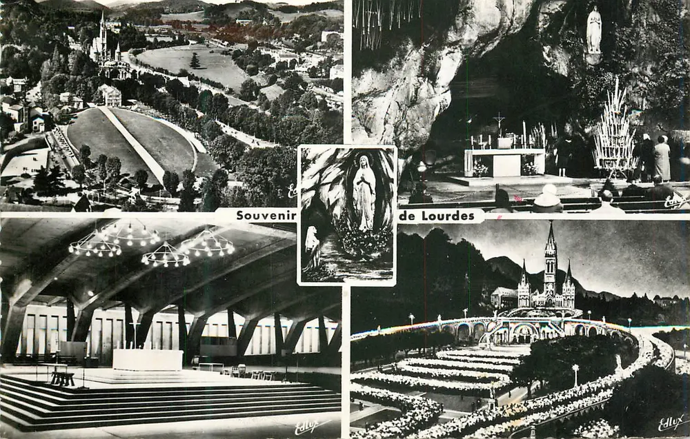 Lourdes — Souvenir de Lourdes — Edilux - Recto