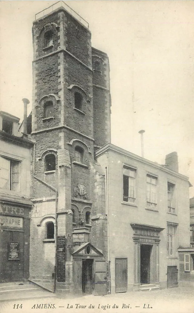 Amiens — A Torre do Logis do Rei — LL. n° 114 - Frente