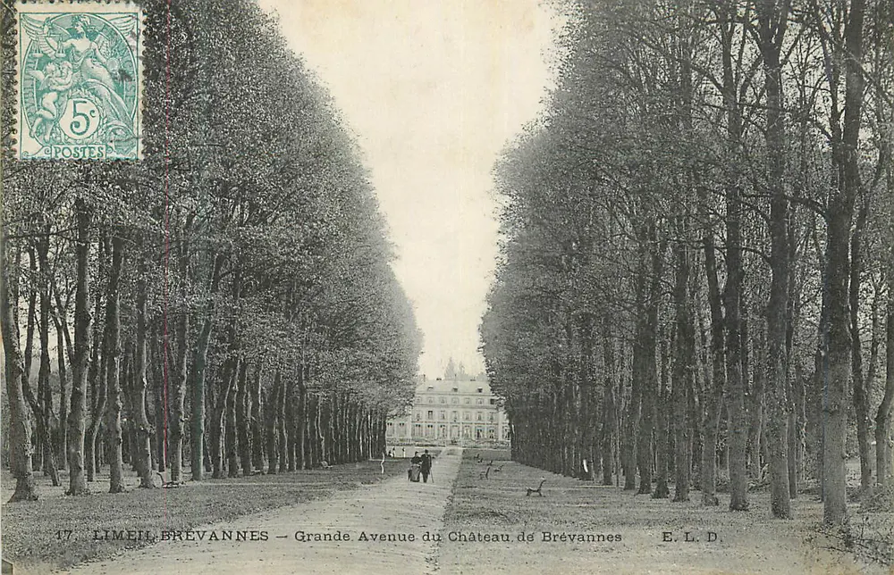 Brevannes — Grande Avenue du Château de Brevannes — E. L. D. n°17 - Vorderseite