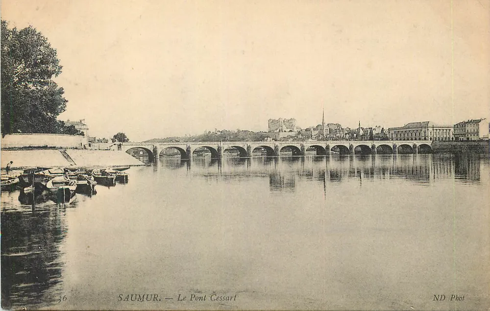 Saumur — O Pont Cessart — ND Phot - Frente