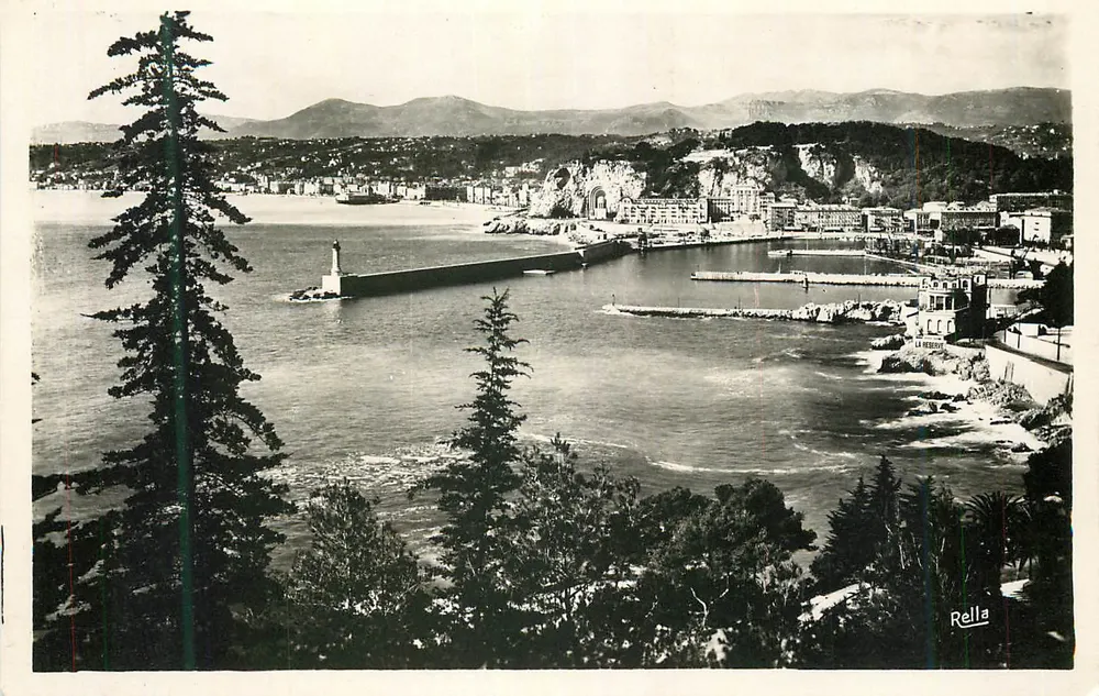 Nice — Panoramablick vom Mont-Boron — Rella - Vorderseite