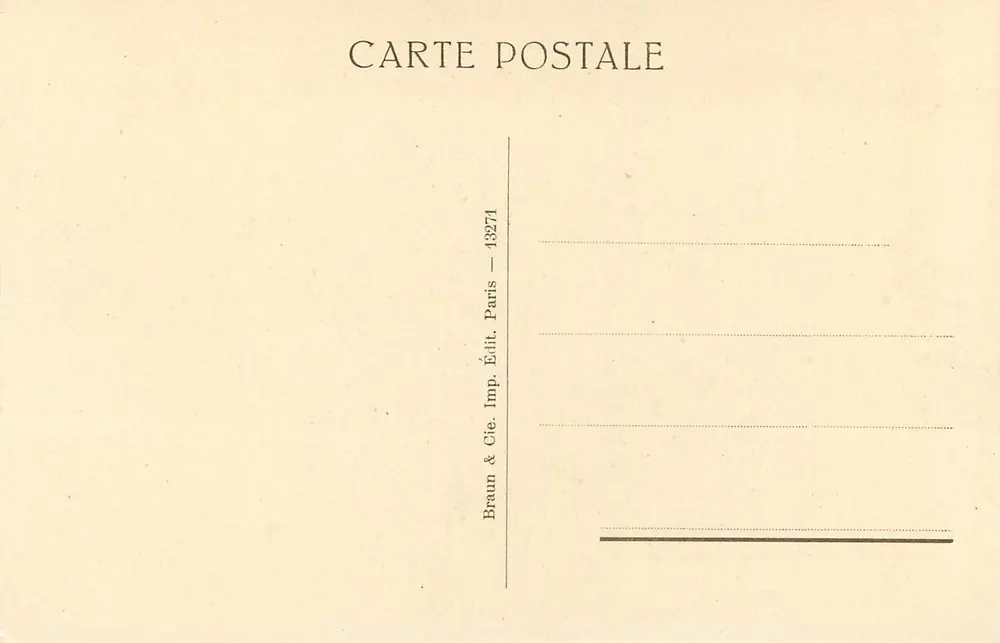 A Casta Suzana — J.-J. Henner — Museu do Luxembourg — Braun & Cie, Paris - Verso