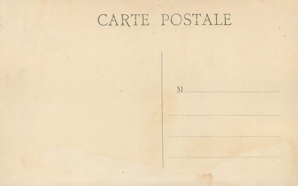 Der Passage der Farfadets (Felsen Cassepot) — Forêt de Fontainebleau — n° 177 - Rückseite